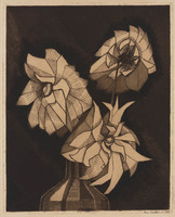 KG 1984 005
<br/>
Vaas met bloemen
<br/>
<em>Loeber, Louise Marie ('Lou') (1894-1983)</em>
